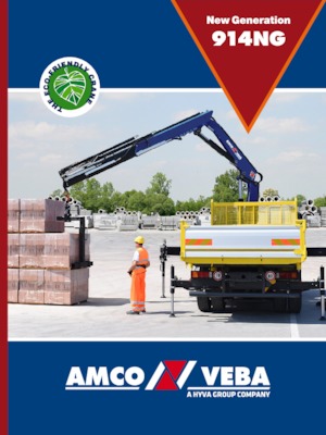 Хидравлични товарни кранове Amco Veba 914NG-3 S J2 
