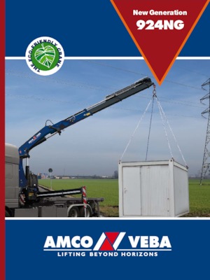 Хидравлични товарни кранове Amco Veba 924NGC-4 S 