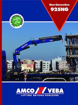 Хидравлични товарни кранове Amco Veba 925NG-6 SJ2 