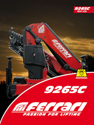 Хидравлични товарни кранове Ferrari® 9265C A6 J2 