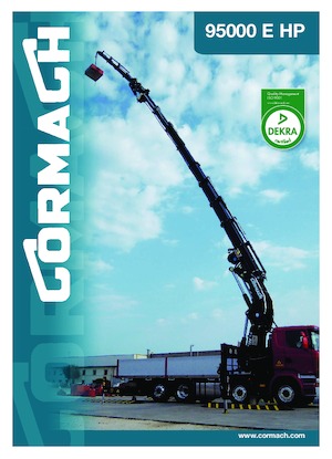 Хидравлични товарни кранове Cormach 95000 E8F186 HP
