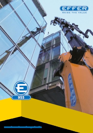 Хидравлични товарни кранове Effer 955 8S