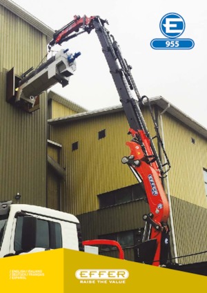 Хидравлични товарни кранове Effer 955 8S