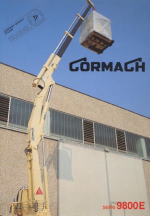 Хидравлични товарни кранове Cormach 9800 E2