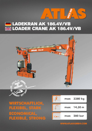 Хидравлични товарни кранове Atlas AK 186.4VB A12L 