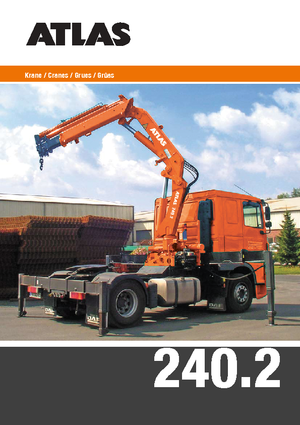 Хидравлични товарни кранове Atlas AK 240.2E A5 