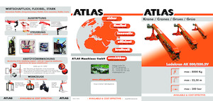 Хидравлични товарни кранове Atlas AK 300.2 A24