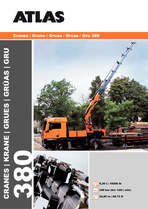 Хидравлични товарни кранове Atlas AK 380.3 A7