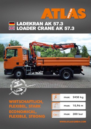Хидравлични товарни кранове Atlas AK 57.3 A2L 