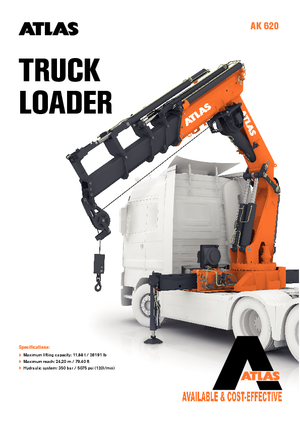 Хидравлични товарни кранове Atlas AK 620.3E A5 