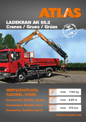Хидравлични товарни кранове Atlas AK 65.2 A1L 