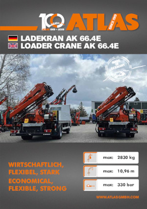 Хидравлични товарни кранове Atlas AK 620.4E A9 