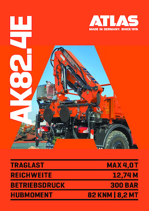 Хидравлични товарни кранове Atlas AK 82.4E A5L