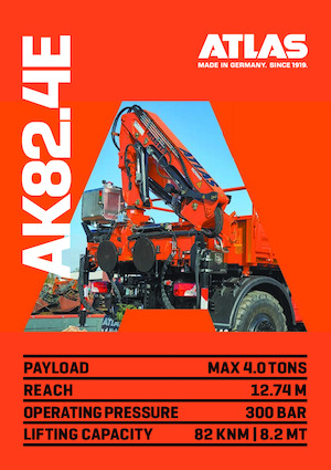 Хидравлични товарни кранове Atlas AK 82.4E A5L