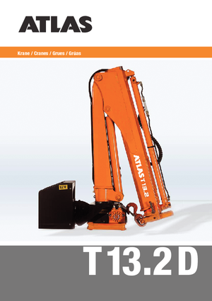 Хидравлични товарни кранове Atlas AK T 13.2 D A27