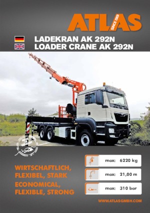 Хидравлични товарни кранове Atlas AL 292N