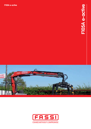 Хидравлични товарни кранове Fassi F 105 A 0.21 e-active