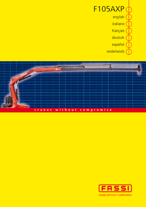 Хидравлични товарни кранове Fassi F 105 ACXP 24