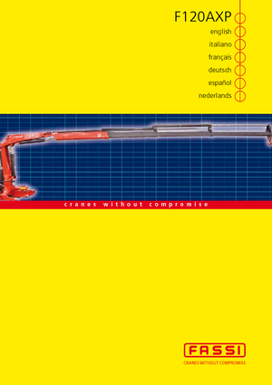 Хидравлични товарни кранове Fassi F 120 AXP 23