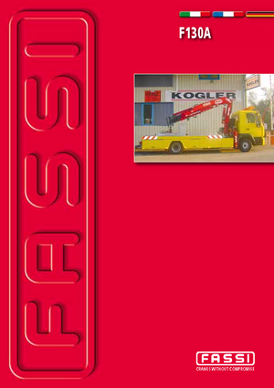 Хидравлични товарни кранове Fassi F 130 A 22