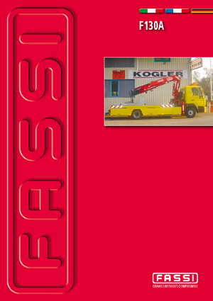 Хидравлични товарни кранове Fassi F 130 A 22