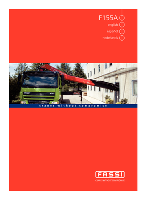 Хидравлични товарни кранове Fassi F 155 A 25