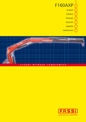 Хидравлични товарни кранове Fassi F 160 ACXP 25