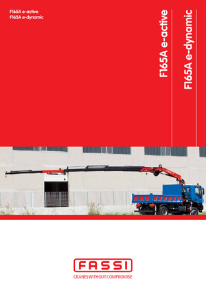 Хидравлични товарни кранове Fassi F 165 A 2.22 e-dynamic
