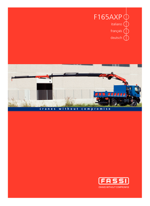 Хидравлични товарни кранове Fassi F 165 ACXP 24 L 153