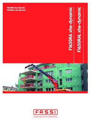Хидравлични товарни кранове Fassi F 1650 RAL 2.28 xhe-dynamic
