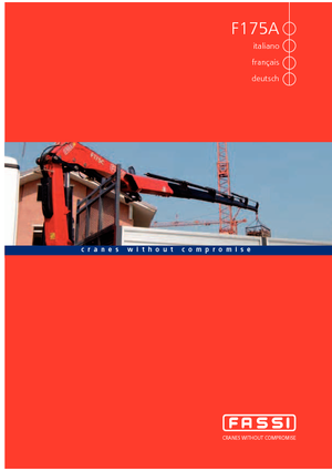 Хидравлични товарни кранове Fassi F 175 A 25