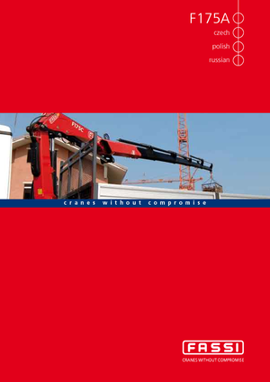 Хидравлични товарни кранове Fassi F 175 A 25