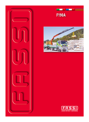 Хидравлични товарни кранове Fassi F 190 AC 23