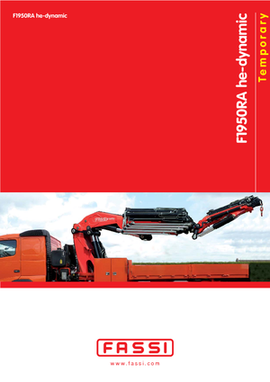 Хидравлични товарни кранове Fassi F 1950 RA 2.28 he-dynamic