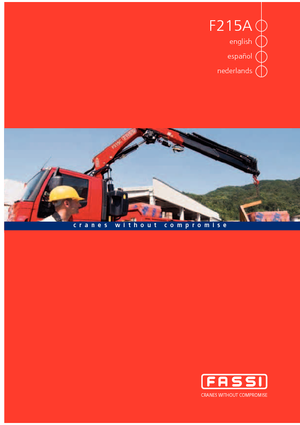Хидравлични товарни кранове Fassi F 215 A 25