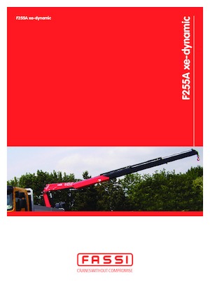 Хидравлични товарни кранове Fassi F 255 A 2.23 xe-dynamic