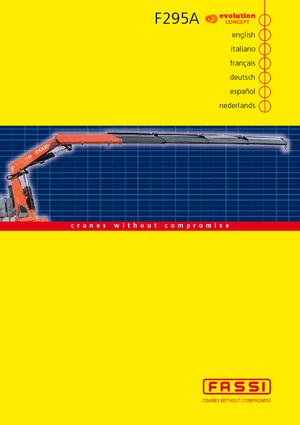 Хидравлични товарни кранове Fassi F 295 A 26 L 214