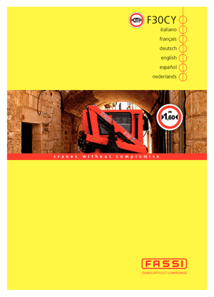 Хидравлични товарни кранове Fassi F 30 CY 23