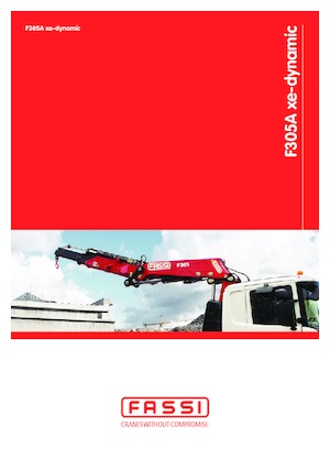 Хидравлични товарни кранове Fassi F 305 A 2.25 xe-dynamic