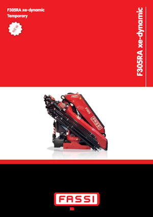 Хидравлични товарни кранове Fassi F 305 RA 2.22 xe-dynamic