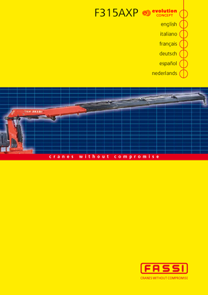 Хидравлични товарни кранове Fassi F 315 ACXP 24