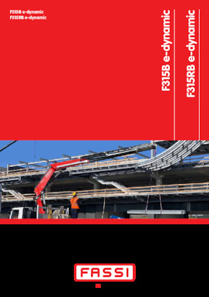 Хидравлични товарни кранове Fassi F 315 RB 2.22 e-dynamic
