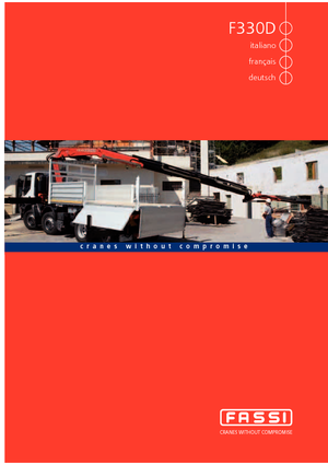 Хидравлични товарни кранове Fassi F 330 D 22