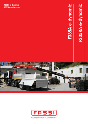 Хидравлични товарни кранове Fassi F 335 A 2.26 e-dynamic