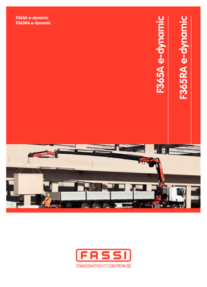 Хидравлични товарни кранове Fassi F 365 A 2.25 e-dynamic