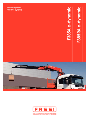 Хидравлични товарни кранове Fassi F 385 AC 2.25 e-dynamic