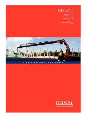 Хидравлични товарни кранове Fassi F 385 A 23