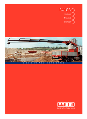 Хидравлични товарни кранове Fassi F 410 B 24