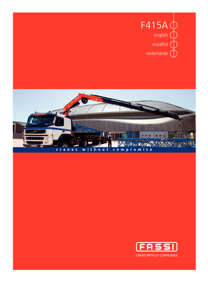 Хидравлични товарни кранове Fassi F 415 AC 25