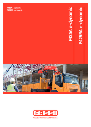 Хидравлични товарни кранове Fassi F 425 AC 2.26 e-dynamic